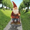 Design Toscano Tower of Three Gnomes and Frog Statue(Dreamer)