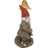 Design Toscano Tower of Three Gnomes and Frog Statue(Mushroom Hunters)
