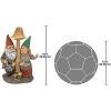 Design Toscano Tower of Three Gnomes and Frog Statue(Mushroom Hunters)