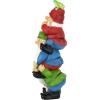 Design Toscano Tower of Three Gnomes and Frog Statue(Tower Of 3 And A Frog)