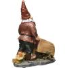 Design Toscano Tower of Three Gnomes and Frog Statue(Wheeler Wheelbarrow)