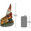 Design Toscano Tower of Three Gnomes and Frog Statue(Wheeler Wheelbarrow)