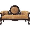 Design Toscano Victorian Cameo-Backed Settee, cherry