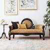 Design Toscano Victorian Cameo-Backed Settee, cherry