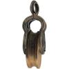 Design Toscano Vintage Cast Iron and Wood Wheel Farm Pulley: Medium(Large)