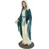 Design Toscano Virgin Mary Blessed Mother of Immaculate Conception Religious Garden Statue, 23 Inch Tall, Cast Stone Resin, Full Color Finish(23 inch)