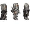 Design Toscano Wee Medieval Crusader Knights of The Gothic Realm Statue Set of Three
