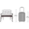 Design Toscano ZJ12718 French Quarter Garden Bench,Faux Bronze