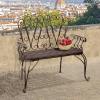 Design Toscano ZJ12718 French Quarter Garden Bench,Faux Bronze