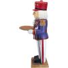 Nutcracker Soldier Butler Holiday Pedestal Table