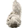 Pray for Peace Bonded Marble Angel Statue(Divine heartbreak: Large)