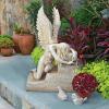 Pray for Peace Bonded Marble Angel Statue(Hunger of Heartbreak)