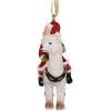 Santa’s New Xmas Ride Llama Holiday Ornament: Each(Santa’s New Xmas Ride Llama)