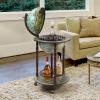 Sixteenth century crema durata bar globe(Cielo Blue)