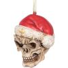 Skelly Claus II Gothic Skull Christmas Tree Ornament, 2 Inch, Single(Skelly Claus II)
