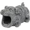 CRASH THE SQUIRREL RAIN GUTTER(Butch the Bulldog)