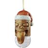 Christmas Tree Ornaments Medieval Helm Holiday Knight Helmet Armor Totem Statue(Twin)