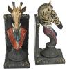 Design Toscano Arthurian Knight Bookends,Grey Stone,8 Inch, Set of Two(Giraffe and Zebra)