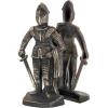 Design Toscano Arthurian Knight Bookends,Grey Stone,8 Inch, Set of Two(Medieval Knight)
