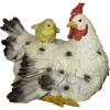 Design Toscano Barnyard Mother Hen and Baby Chick Statue(Cottage/Country)