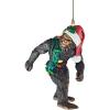 Design Toscano Bigfoot the Yei Indoor/Outdoor Garden Statue Cryptid Sculpture, Large, 28 Inch Tall, Cast Stone Resin, Brown Finish(Abominable Snowman)