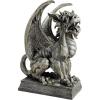 Design Toscano Black Lab Puppy on a Perch Hanging Dog Sculpture(Argos)