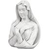 Design Toscano Blessed Virgin Mary Bonded Marble Resin Statue: Large,White(Lady of Grace Bust Statue)