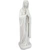 Design Toscano Blessed Virgin Mary Bonded Marble Resin Statue: Large,White(Virgin Mary White Large)