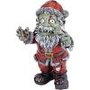 Design Toscano CL6691 Christmas Santa Claus Holiday Decor Zombie Apocalypse Statue, 7½”Wx7½Dx13 H, full color(Full Color)