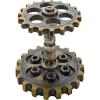Design Toscano CL68401 Industrial Steampunk Dual Gear Pen Holder, Antique Gold(Holder)