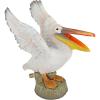 Design Toscano Coastal Decor Ocean’s Perch Pelicans Garden Bird Statue, 9 Inch Wide, 24 Inch Tall, Cast Stone Resin, Full Color Finish(Oceanside)