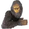 Design Toscano DB583078 Bigfoot The Bashful Yeti Indoor/Outdoor Garden Tree Sculpture, 15 Inches Wide, 12 Inches Deep, 15 Inches High, Handcast Polyresin, Full Color Finish