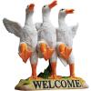 Design Toscano Delightful Dancing Ducks Welcome Sign