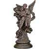 Design Toscano Dragons of Corfu Castle Gothic Decor Statue Globe Figurine, 5 Inch, Polyresin and Glass, Silver Chrome(Cupid and Psyche)