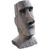 Design Toscano Easter Island Ahu Akivi Moai Monolith Garden Statue, Desktop, 9 Inch, Cast Stone Resin, Grey Stone(9 in)