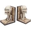 Design Toscano Elephant Bookends Statue, 7 Inch, Set of Two, Faux Bronze,QM2859800(Literary Skeleton)