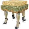 Design Toscano Folies Bergere Boudoir Stool,Full Color