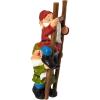 Design Toscano Garden Gnome Statue – Digger The Gnome – Outdoor Garden Gnomes – Funny Lawn Gnome Statues(Up the Ladder)