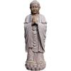 Design Toscano Jolly Hotei Laughing Man Asian Decor Indoor/Outdoor Garden Statue, 26 inches tall, Cast Stone Resin, Two Tone Stone Finish(Bodh Gaya Buddha)