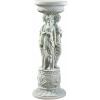 Design Toscano KY0631 Rococo Sculptural Plinth,Faux Stone Finish(Chatsworth)
