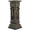 Design Toscano KY0631 Rococo Sculptural Plinth,Faux Stone Finish(Fontaine de Innocents)