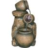 Design Toscano LaTaverna Cascading Urns Illuminated Garden Fountain(Giare)