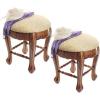 Design Toscano Lady Annette Boudoir Stool, pine(Set of 2)