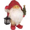 Design Toscano Lighting Santa’s Path Whitey The Holiday Gnome Statue
