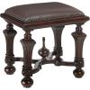 Design Toscano Lord Cumberland’s Foot Stool, cherry