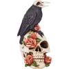 Design Toscano Mystic Night Raven Statues(Raven and Roses)