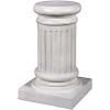 Design Toscano NE60510 Apollo Belvedere Bust and Plinth Roman Pedestal,Faux Stone Finish(Classical Greek Fluted)