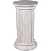Design Toscano NE60510 Apollo Belvedere Bust and Plinth Roman Pedestal,Faux Stone Finish(Roman Doric)
