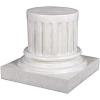 Design Toscano NE60510 Apollo Belvedere Bust and Plinth Roman Pedestal,Faux Stone Finish(Roman Empire)