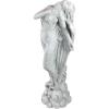 Design Toscano NG33765 Remembrance and Redemption Angel Religious Garden Statue, Medium 15 Inch, Ivory(ESTATE ASCENDING)